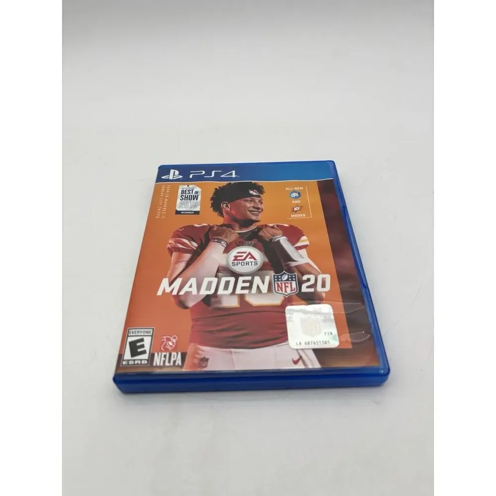 Madden NFL 20 (Sony PlayStation 4, 2019) Complete Tested Works CIB VG Condition